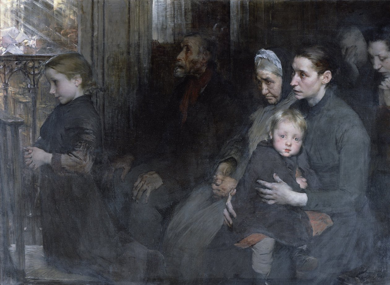 Partilerinden istifa etti, 1901 by Henri Jules Jean Geoffroy