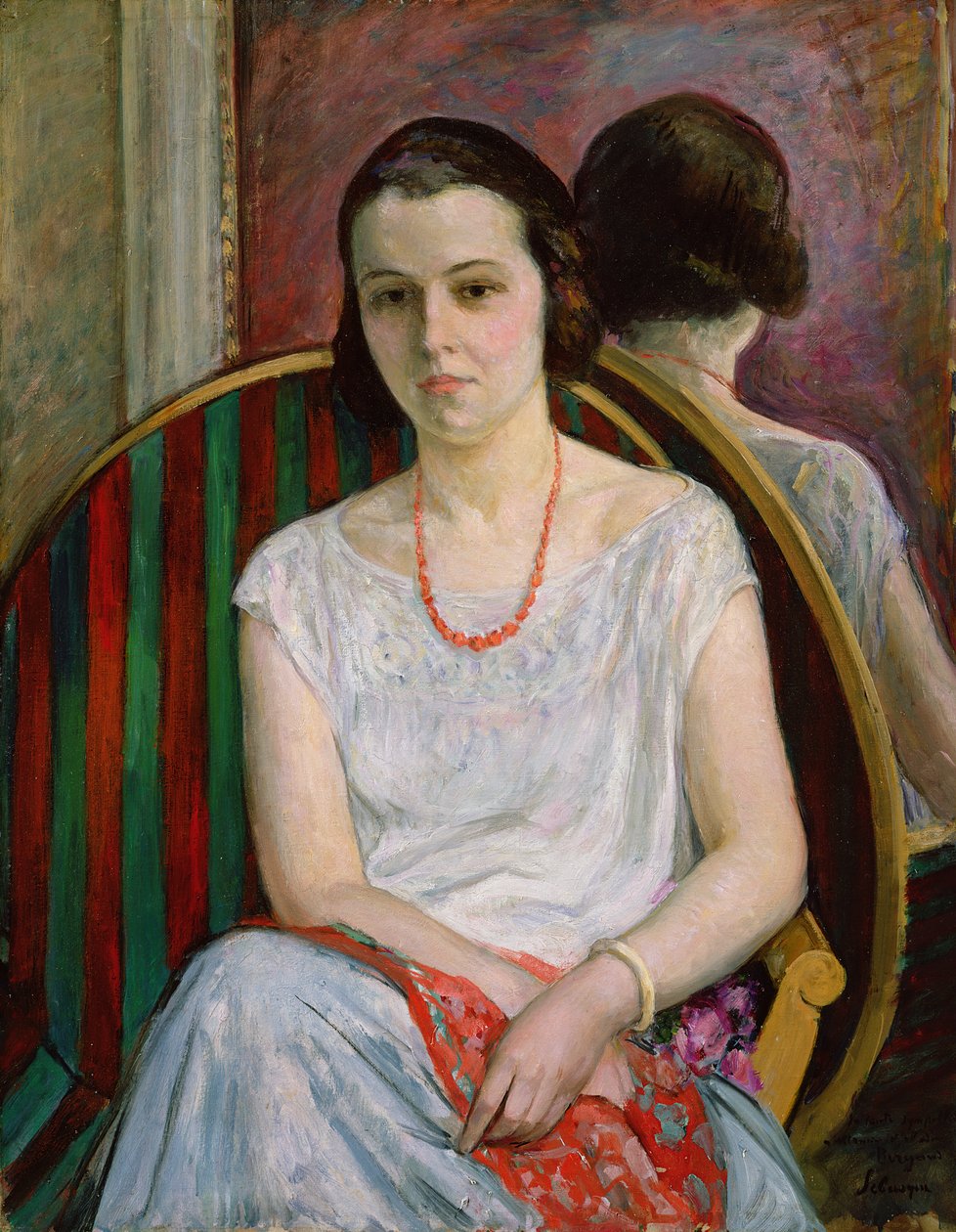 Bir Kadının Portresi by Henri Lebasque