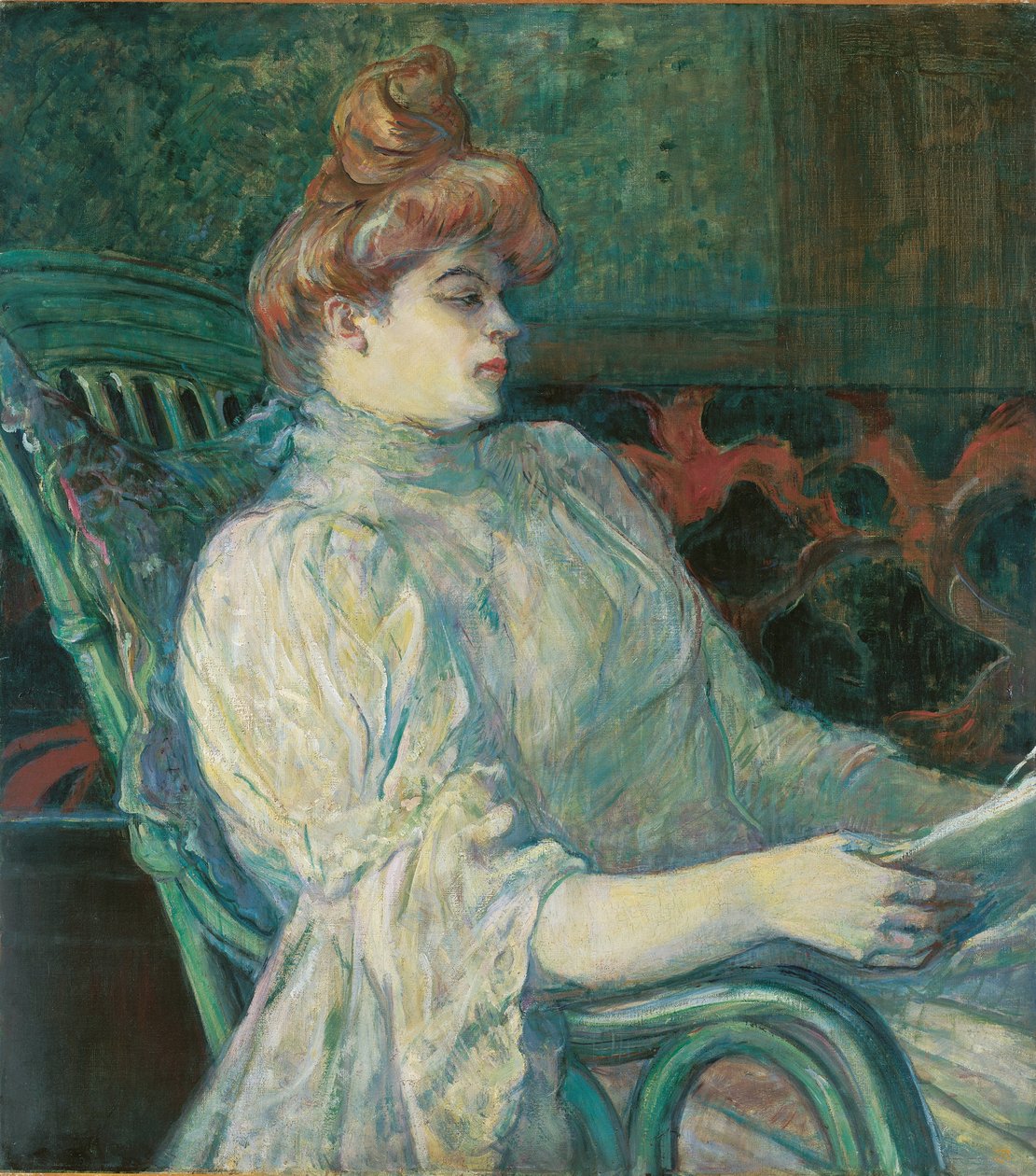 Madam Marthe X by Henri Marie Raymond de Toulouse Lautrec