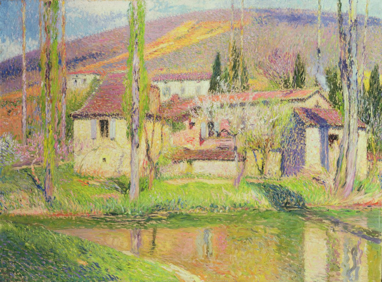 Bastide du Vert, c.1909 by Henri Martin