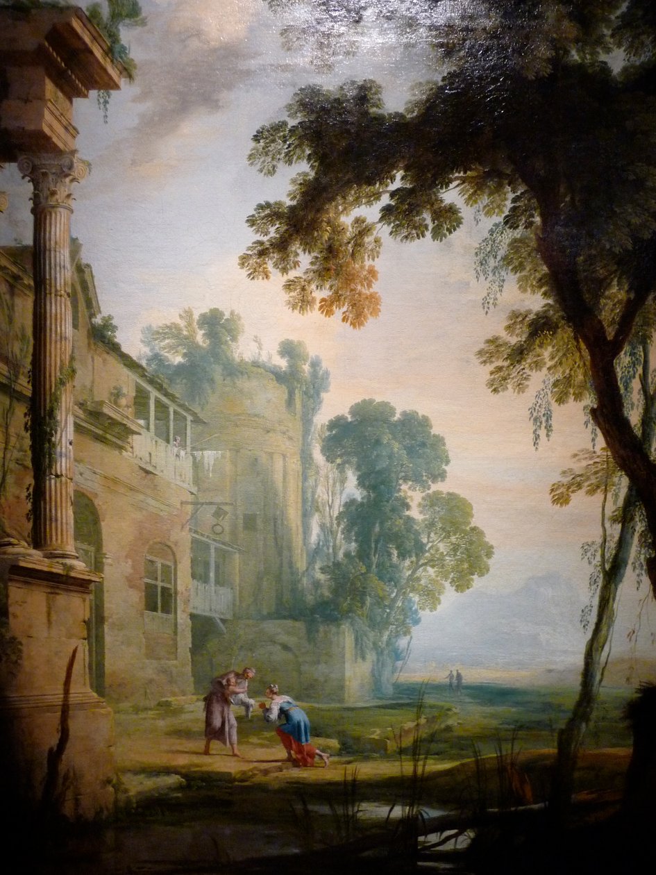 Henri Mauperché Manzara 1650 dolaylarında Tuval üzerine yağlı boya by Henri Mauperche
