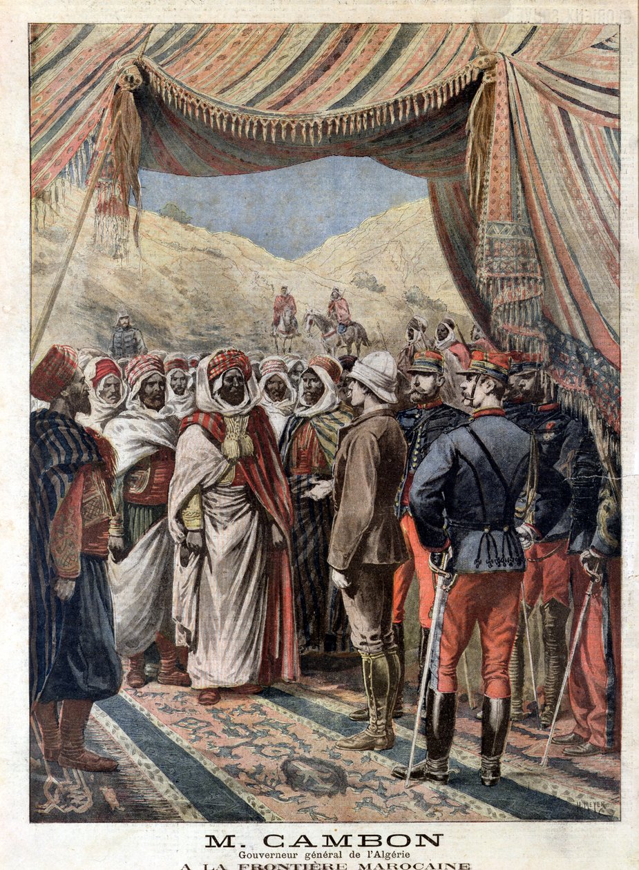 Jules Cambon (1845-1935) Cezayir Genel Valisi 1871-1897 Fas sınırında, 