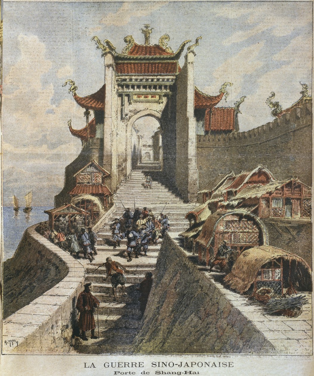 Çin-Japon Savaşı, Şanghay kapısı, 