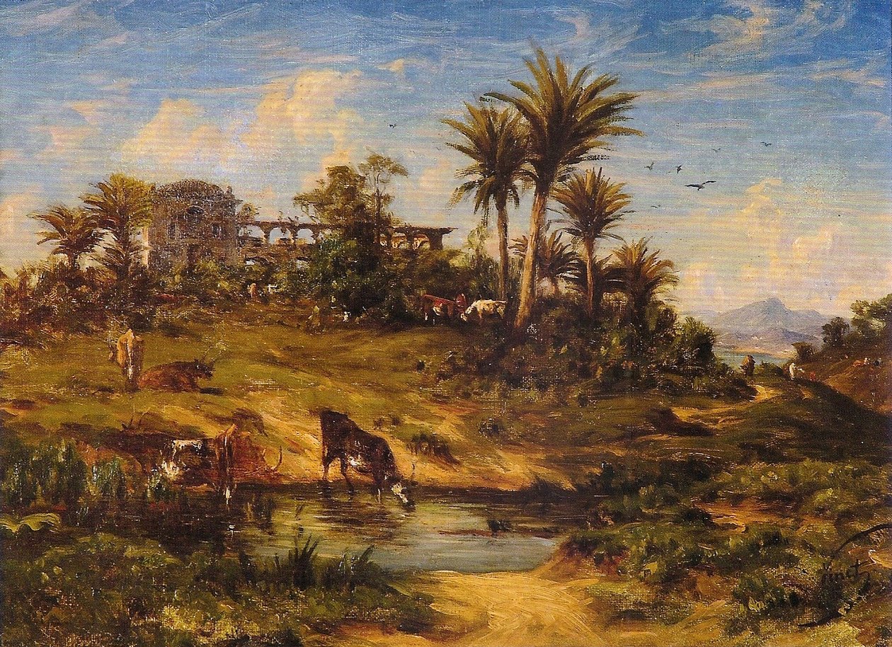 Manzara by Henri Nicolas Vinet