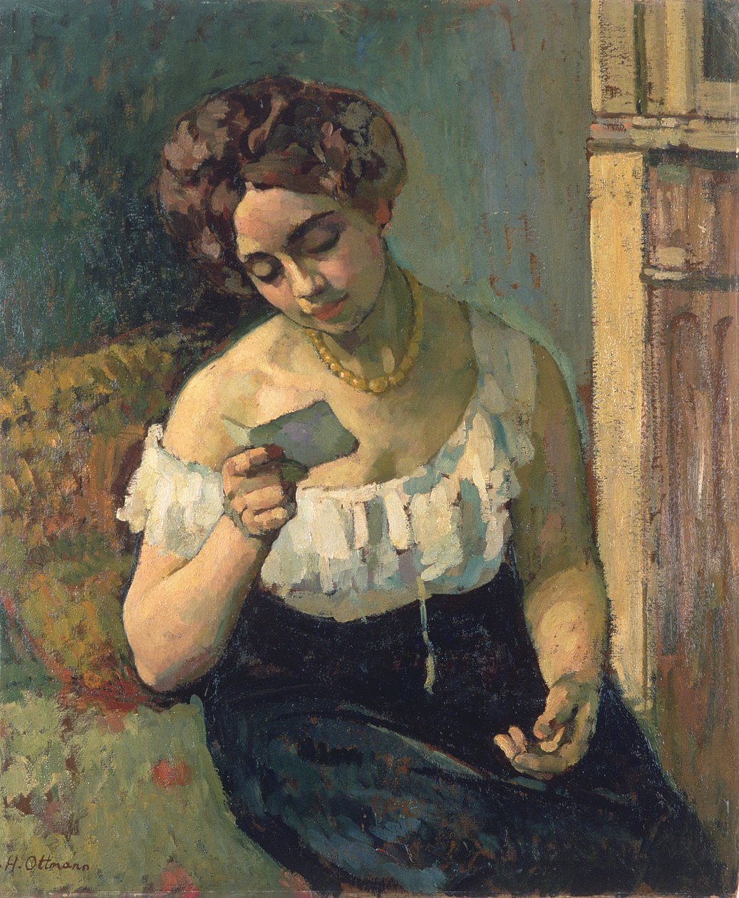 Mektup, 1903 (kurulu) by Henri Ottmann