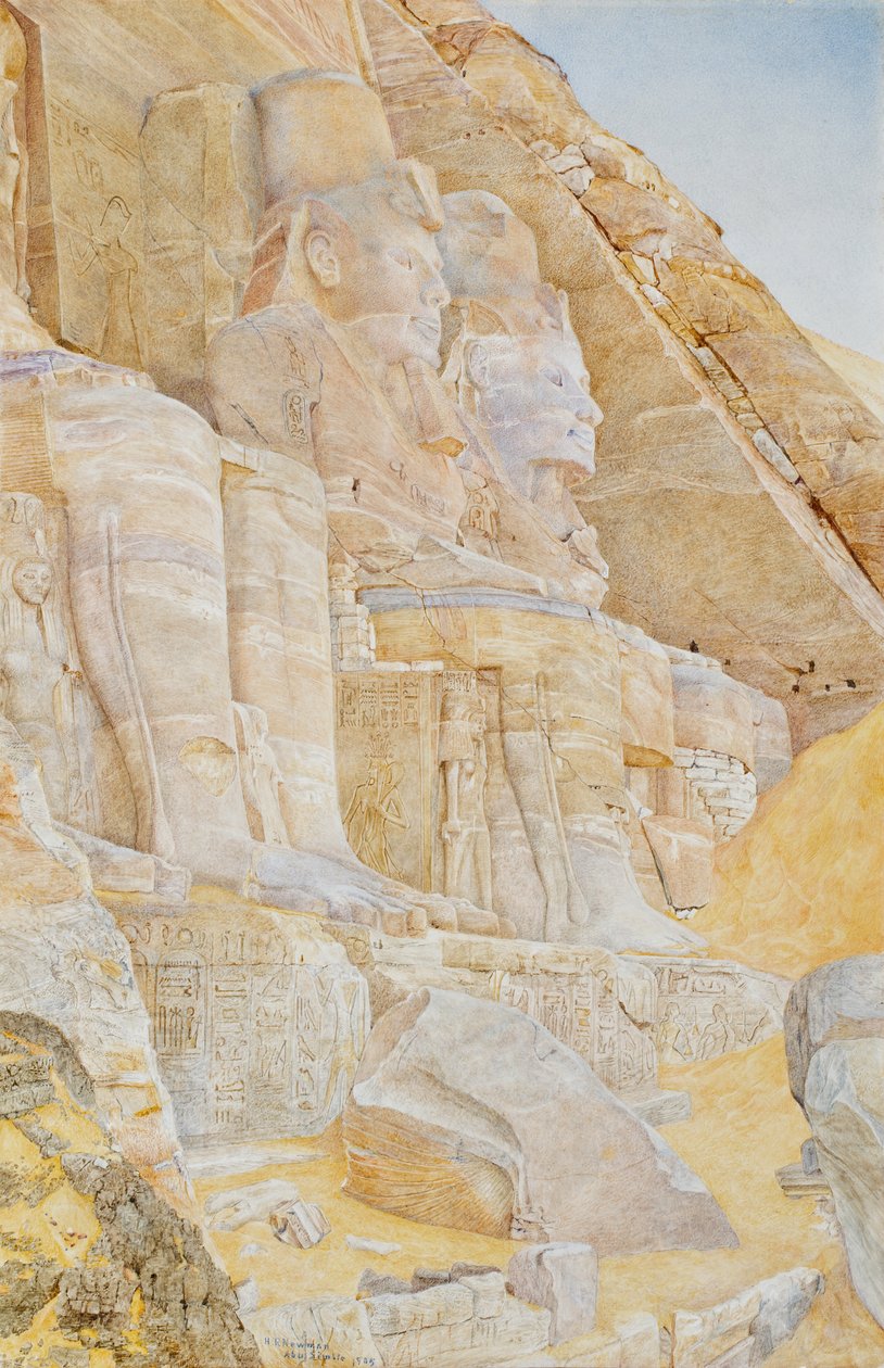 II. Ramses Tapınağı by Henri Roderick Newmann