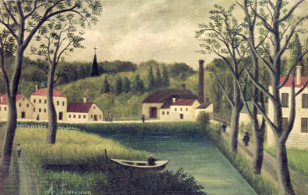 Bir Balıkçı ile Manzara, 1886