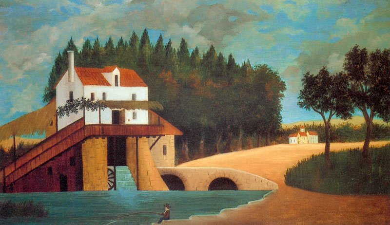 Değirmen by Henri Rousseau