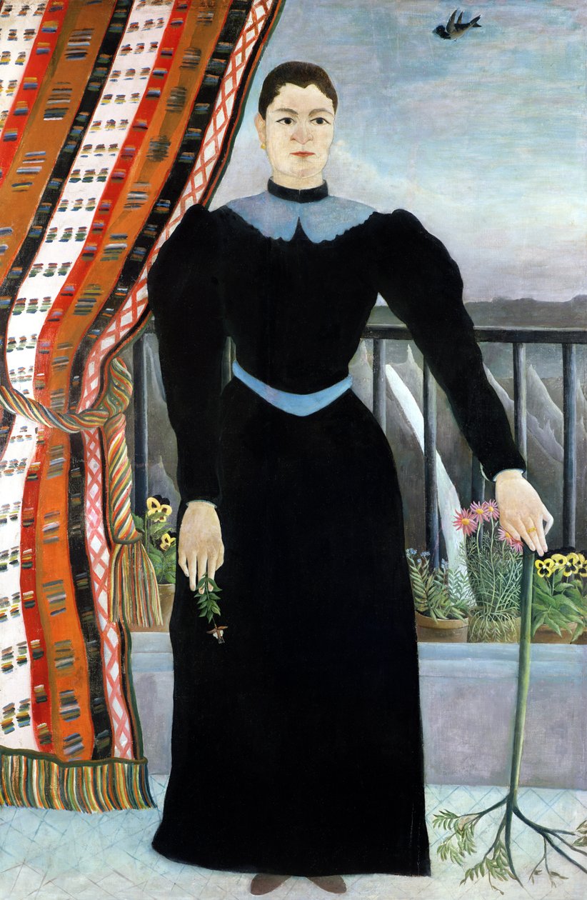 Bir Kadının Portresi, 1895 by Henri Rousseau