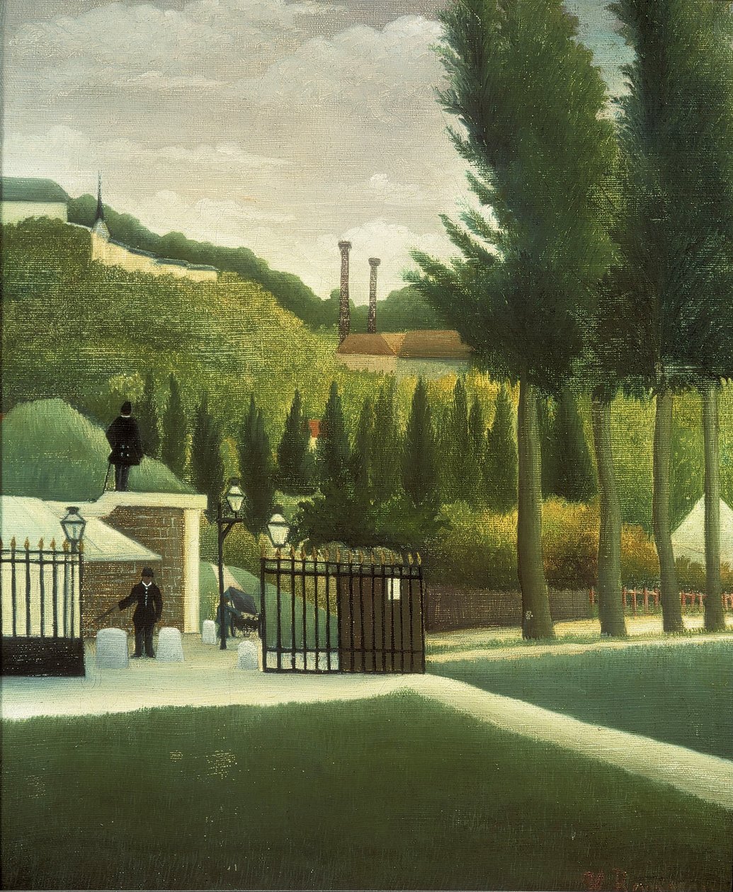 Gümrük Postanesi by Henri Rousseau