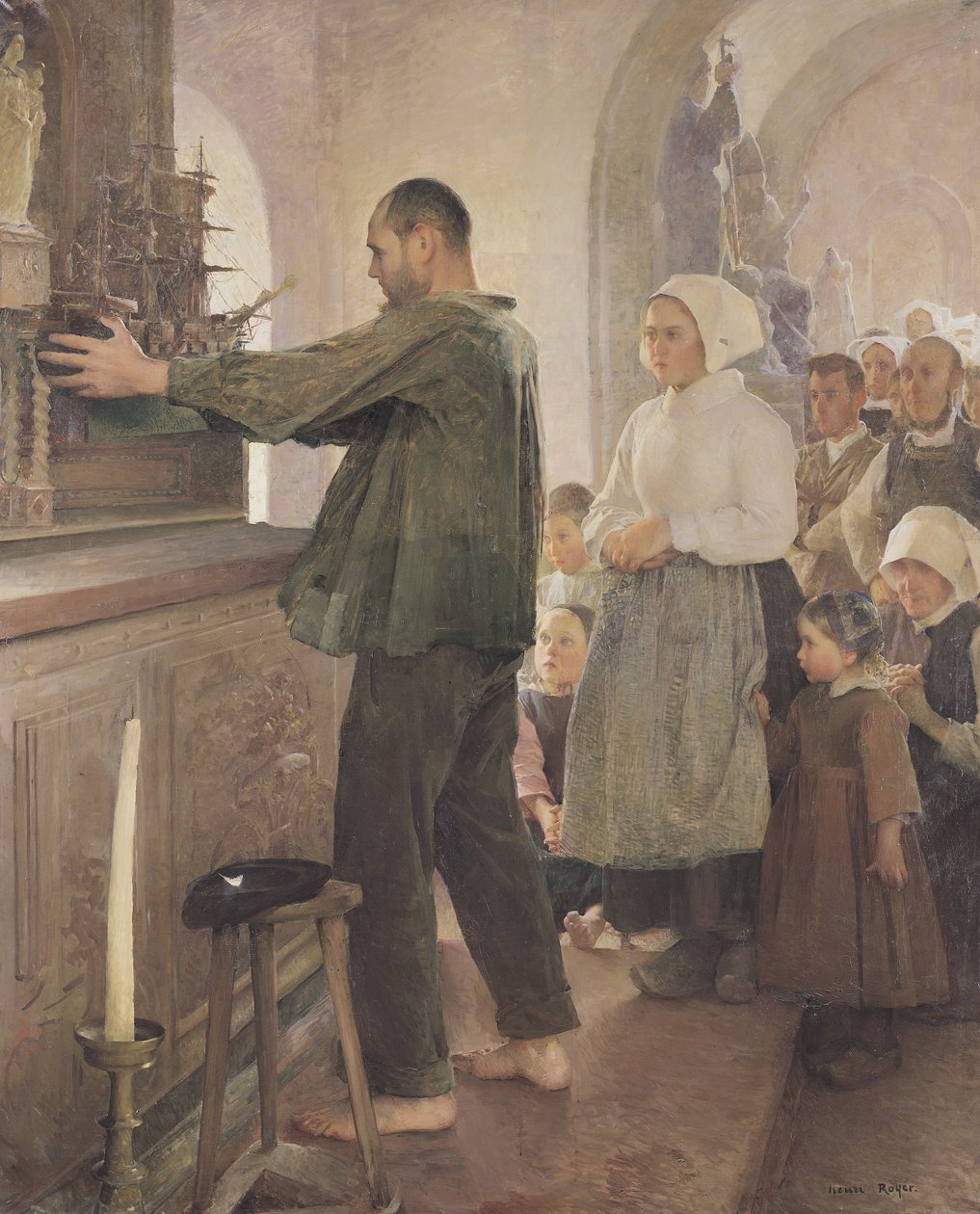 Eski Voto, 1898 by Henri Royer
