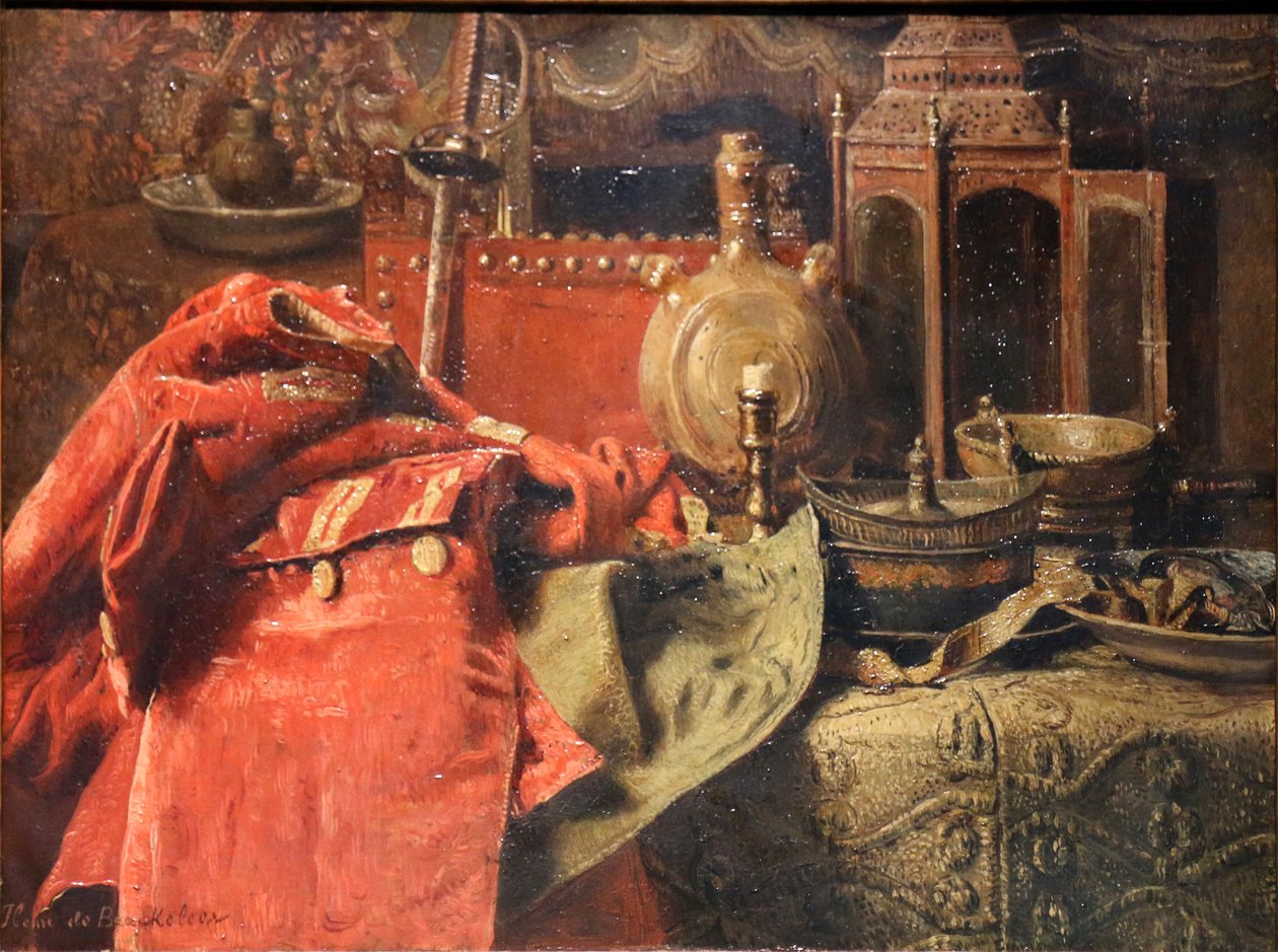 kırmızı ceket by Henri de Braekeleer