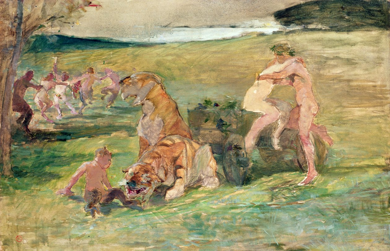 Alegori, Yaşamın Baharı, 1883 by Henri de Toulouse Lautrec