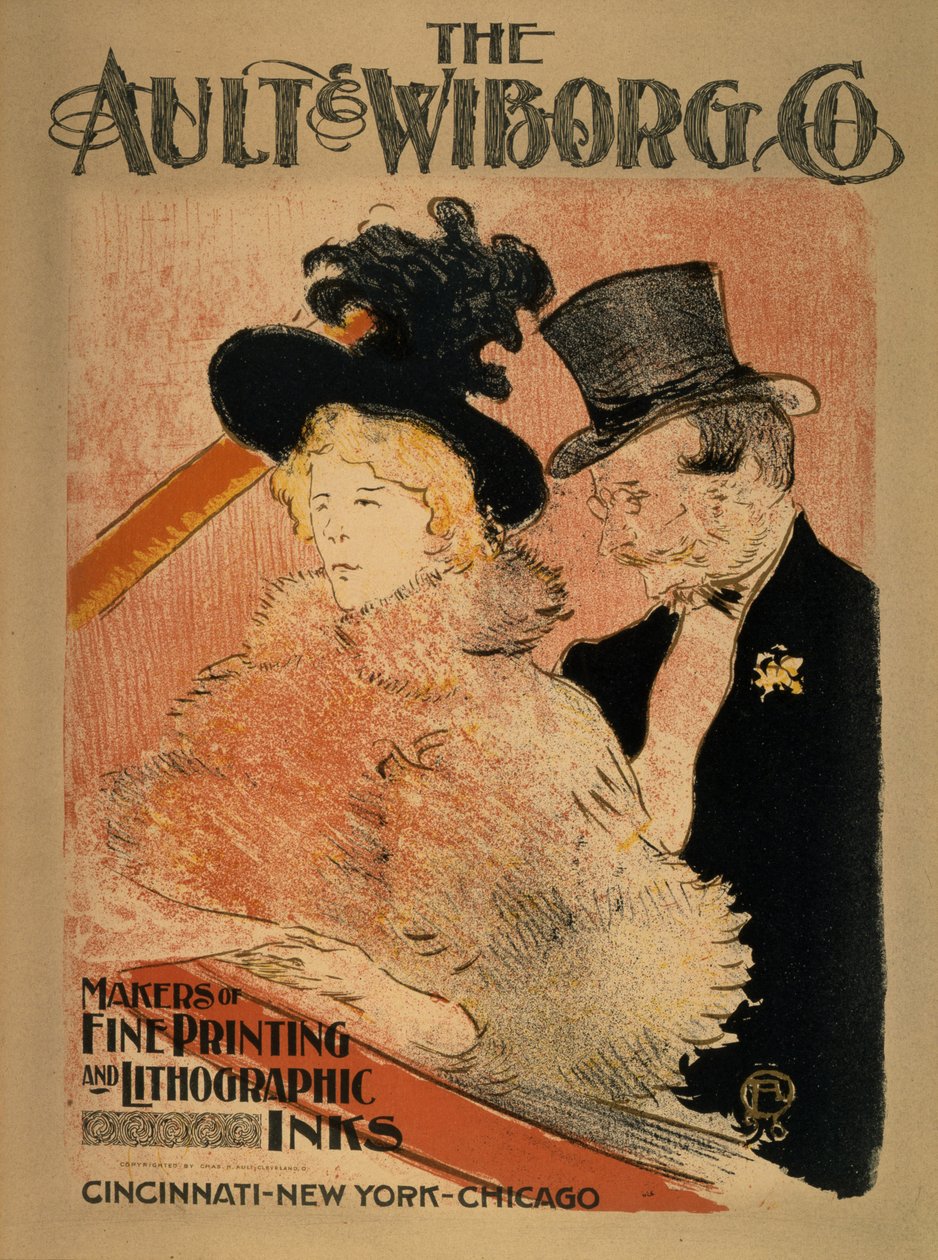 Konserde, 1896 (zinkograf) by Henri de Toulouse Lautrec