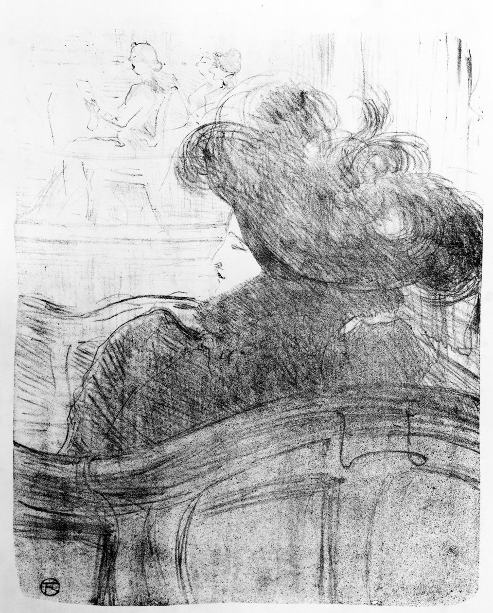 Cléo de Mérode, 1898  by Henri de Toulouse Lautrec