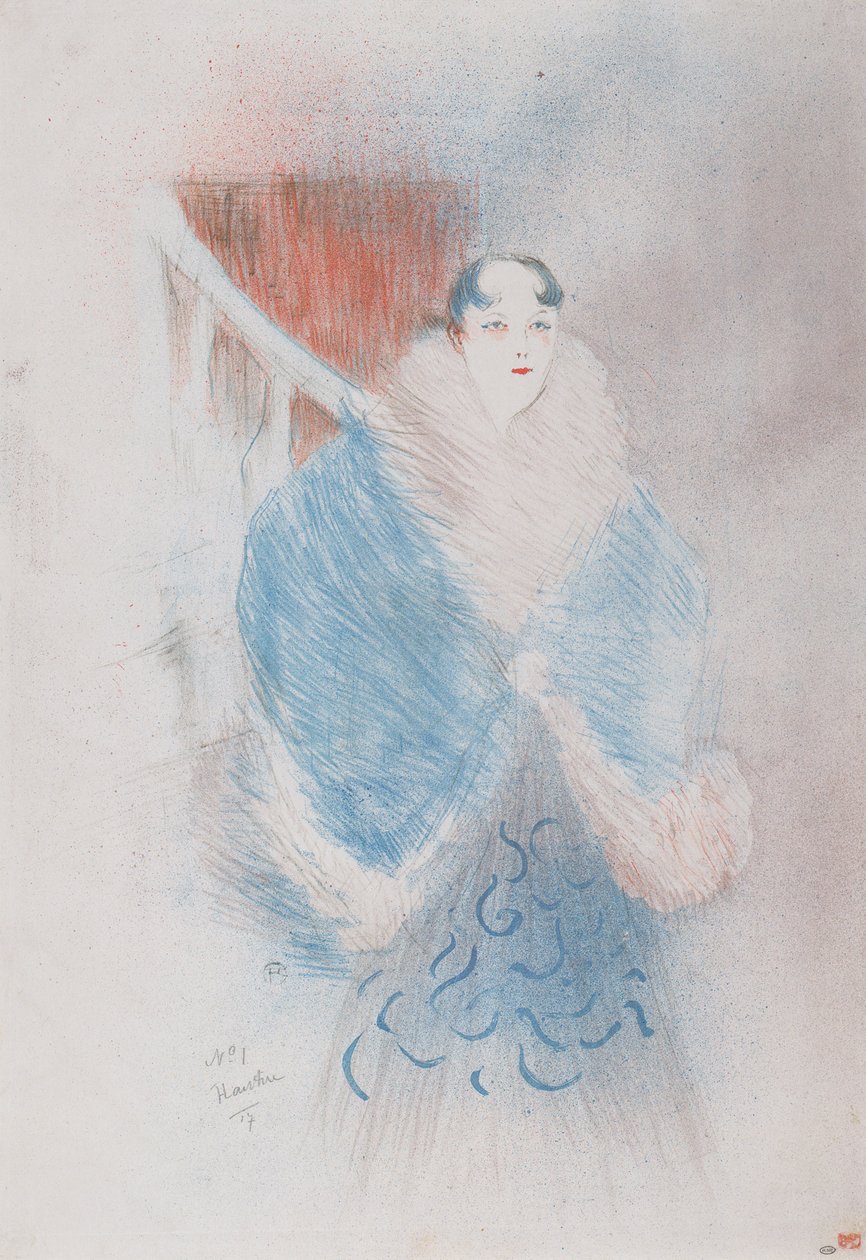 Esla, Viyanalı by Henri de Toulouse Lautrec