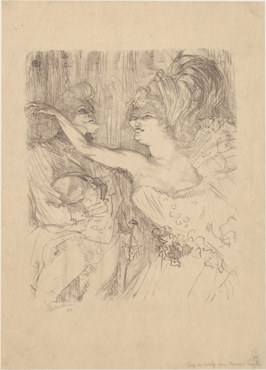 Guy ve Mealy by Henri de Toulouse Lautrec