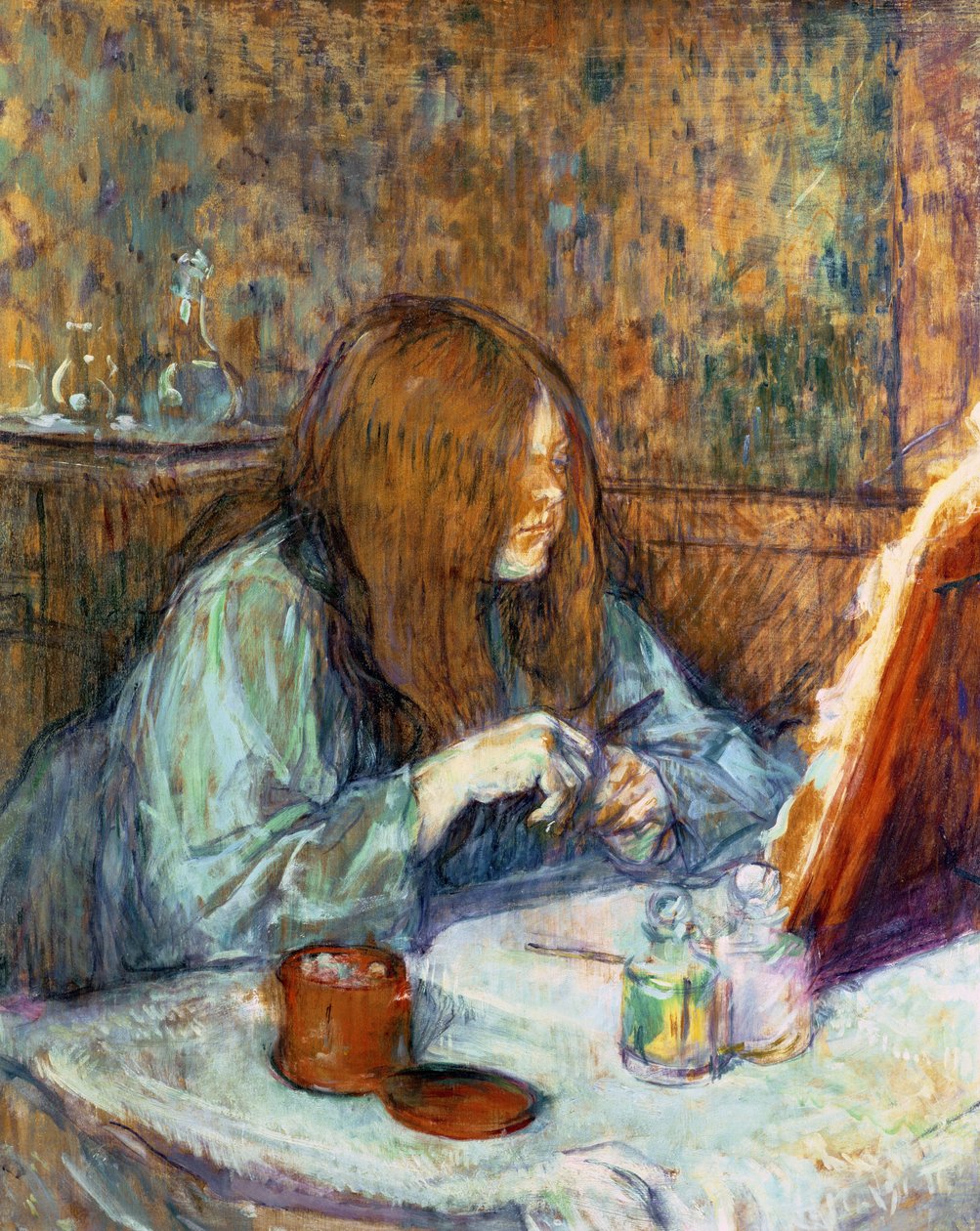 Madame Poupoule at her Toilet, 1898  by Henri de Toulouse Lautrec