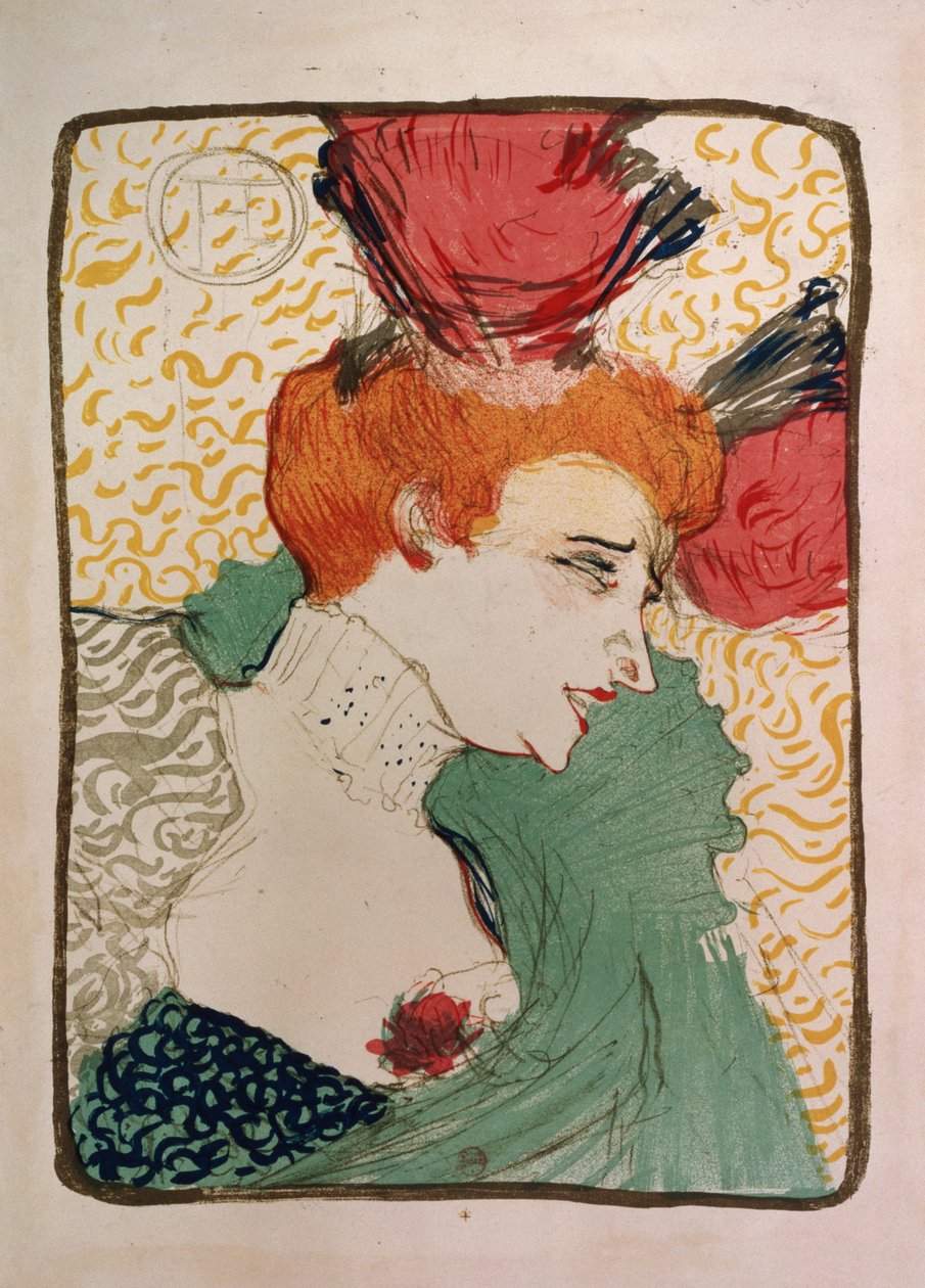 Mademoiselle Marcelle Lender, 1895 (litho and wc) (proof of 7012) by Henri de Toulouse Lautrec