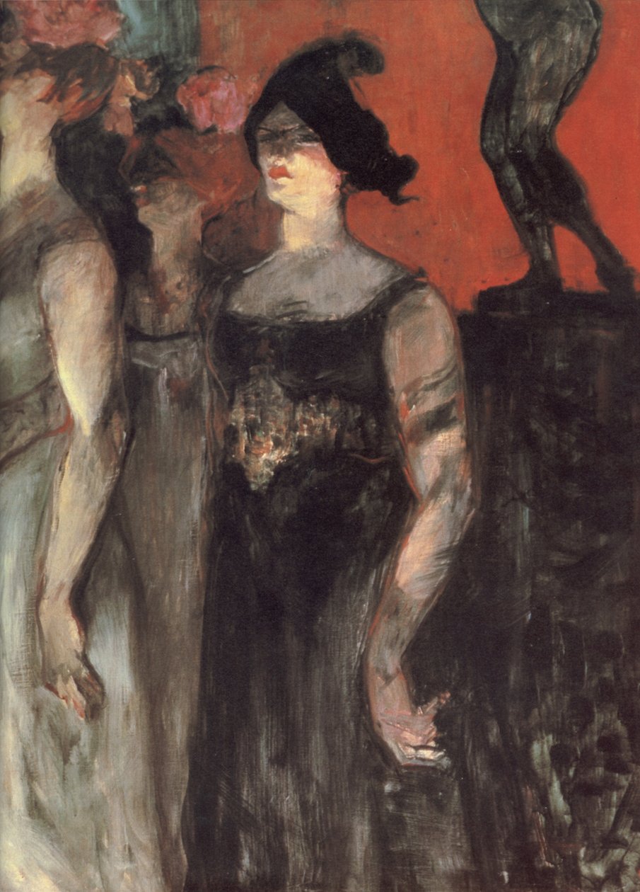 İki ekstra arasında Messalina by Henri de Toulouse Lautrec