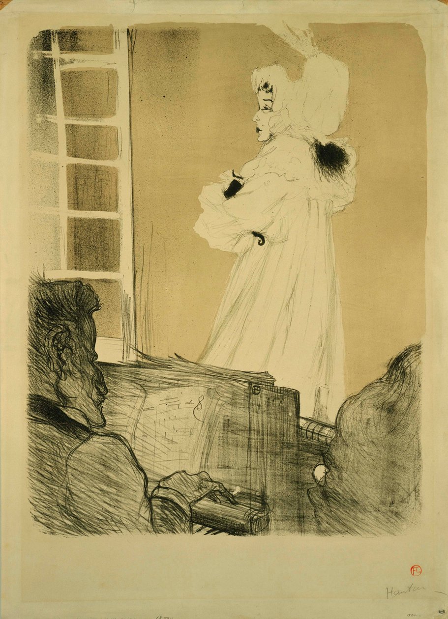 Bayan May Belfort (Eyalet I) by Henri de Toulouse Lautrec