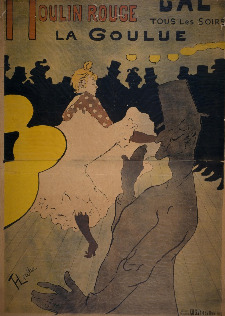 kırmızı değirmen by Henri de Toulouse Lautrec