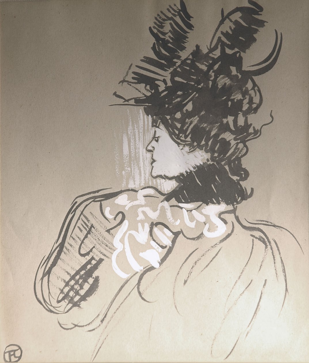 Yeni Şapka Suzanne by Henri de Toulouse Lautrec