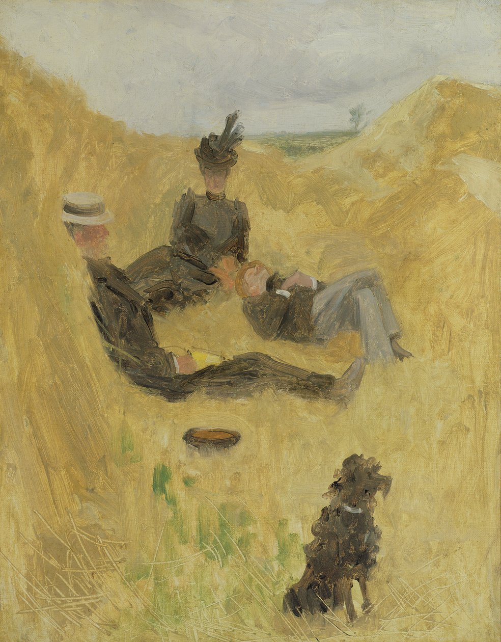 Ülkede piknik by Henri de Toulouse Lautrec