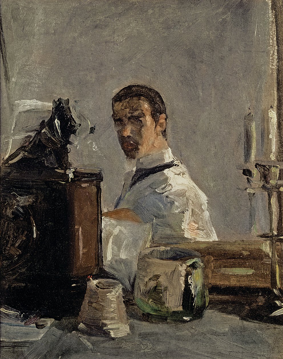 Otoportre, 1880 by Henri de Toulouse Lautrec