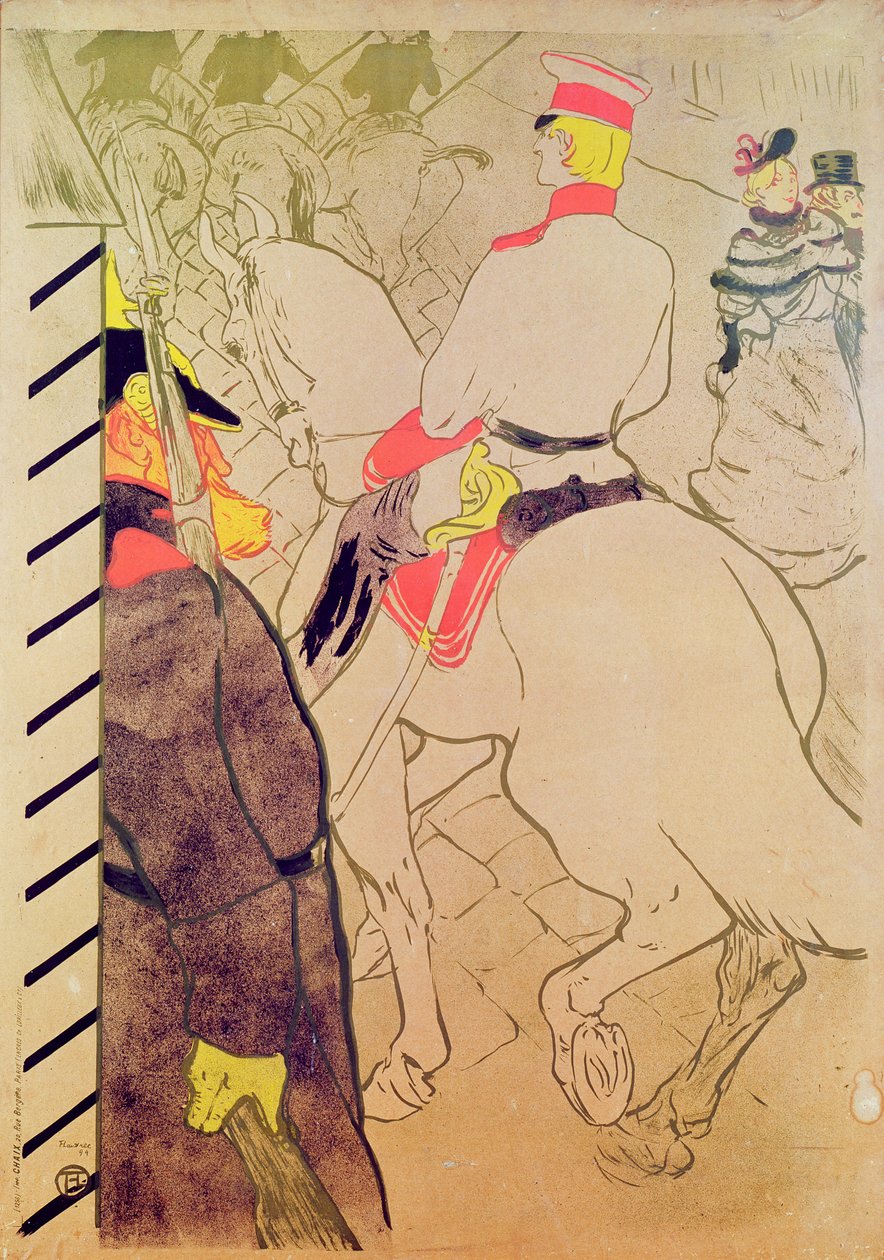 Alman Babil, 1894 (lcolor litho) by Henri de Toulouse Lautrec