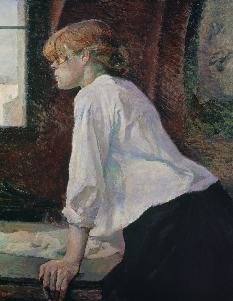 Çamaşırcı, 1889 by Henri de Toulouse Lautrec