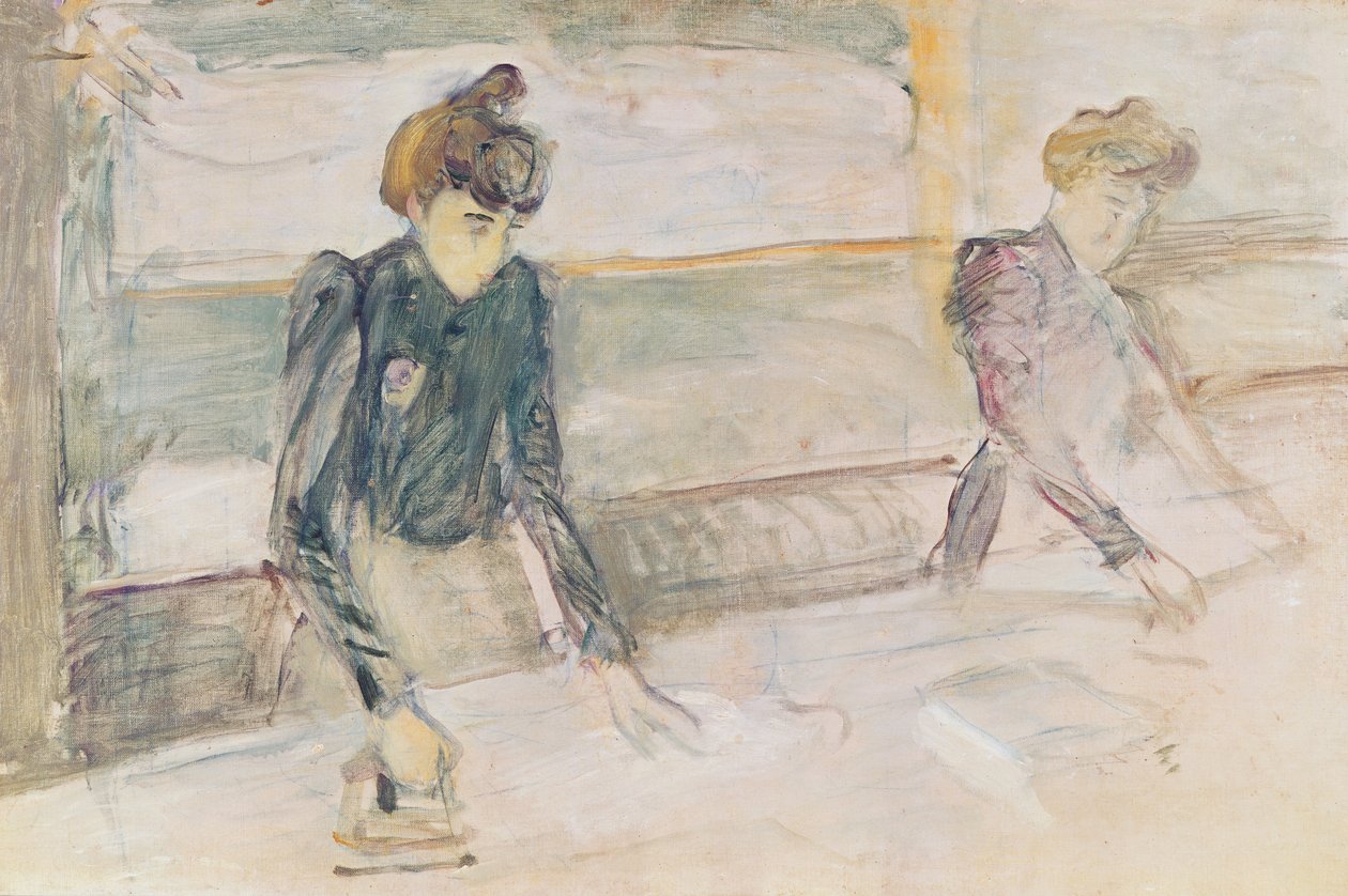 Çamaşırcılar by Henri de Toulouse Lautrec