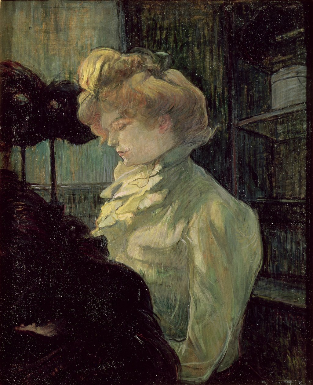 Milliner, 1900 (tahta) by Henri de Toulouse Lautrec