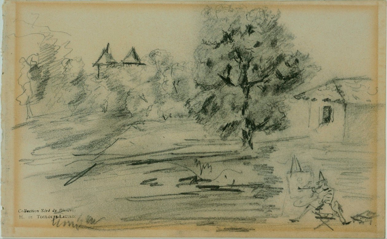 Ressam Konusundan Önce by Henri de Toulouse Lautrec
