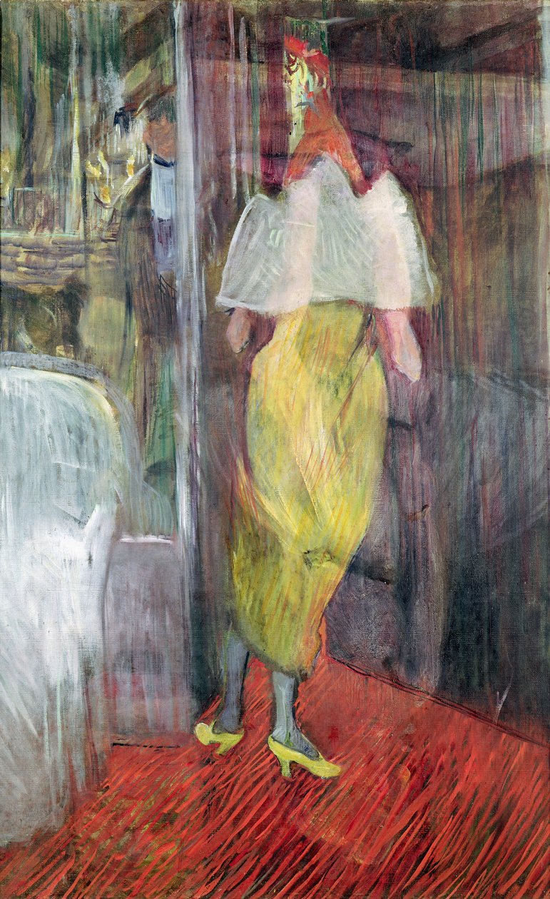 Tiyatroda Kutuya Giren Kadın, 1894 by Henri de Toulouse Lautrec