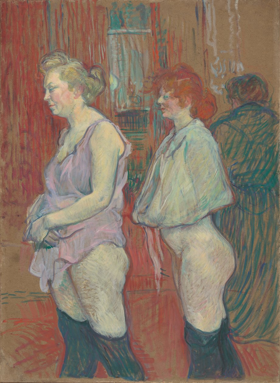 Rue des Moulins by Henri de Toulouse Lautrec
