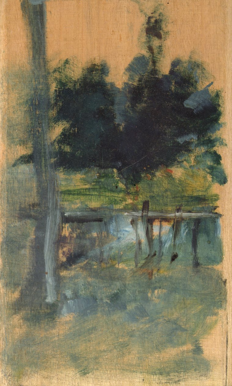 ಲ್ಯಾಂಡ್‌ಸ್ಕೇಪ್ ಸ್ಕೆಚ್, 1885 ಟರ್ಕ್ by Henri de Toulouse Lautrec