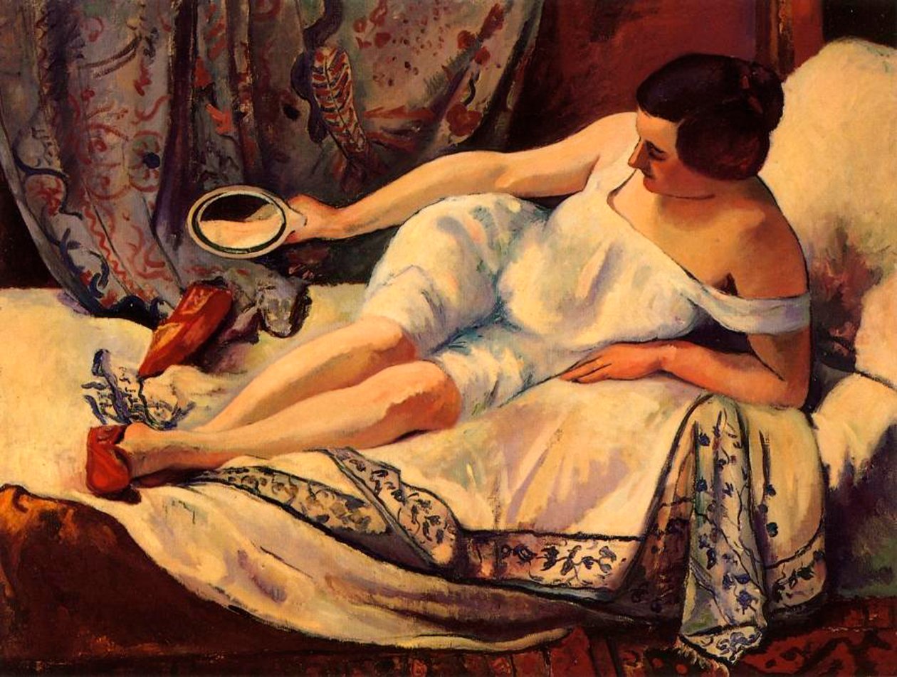 Yükselen Kadın by Henri Charles Manguin