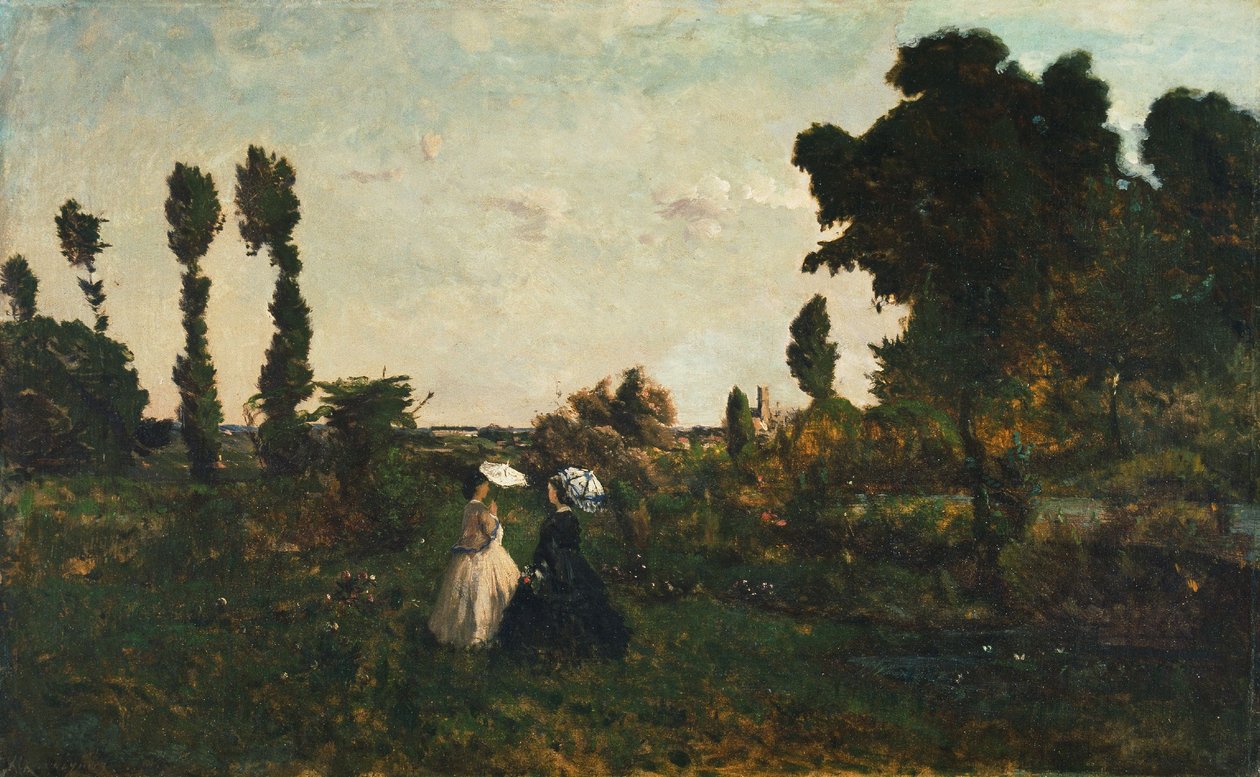 Figürlü Manzara by Henri-Joseph Harpignies