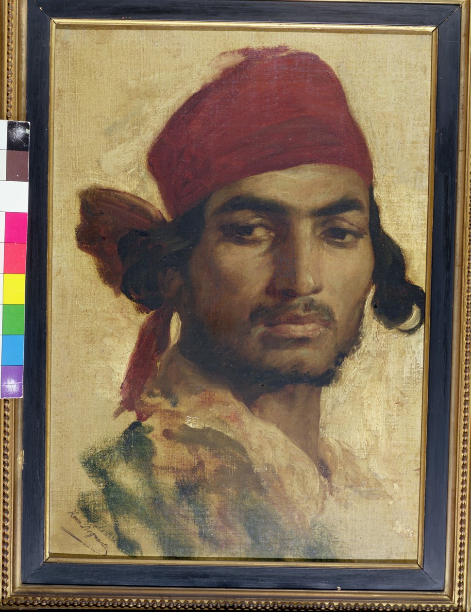 Gitano, Baş Çalışması by Henri Alexandre Georges Regnault
