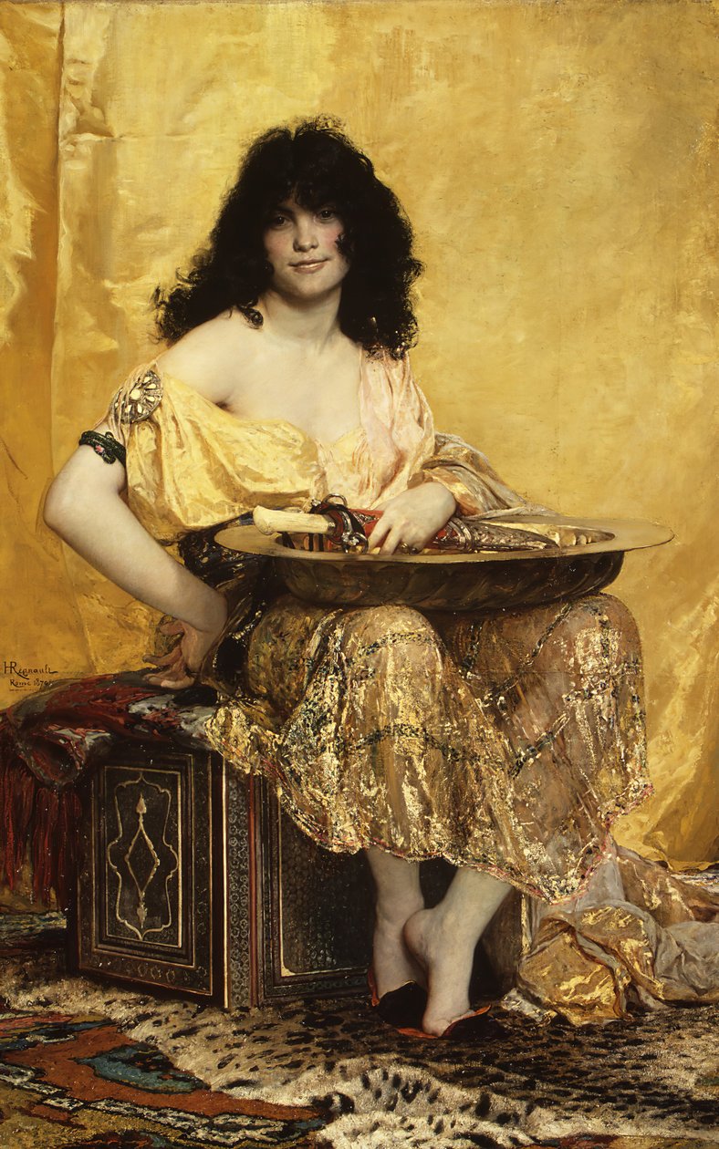 Salome, 1870. by Henri Alexandre Georges Regnault