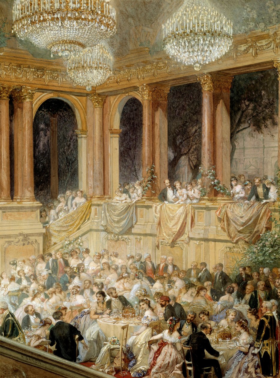 Resepsiyon, III. Napolyon tarafından tuileries