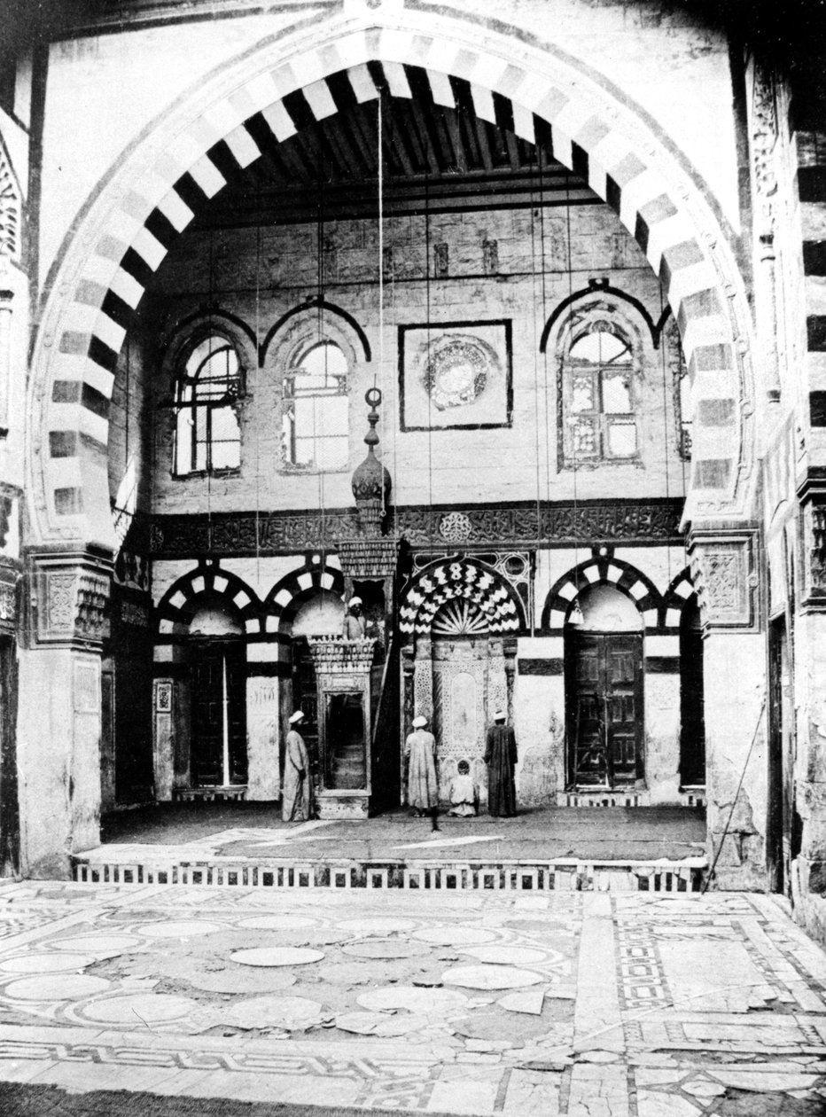 Kaid-Bey Camii, Kahire, Mısır, 1887 by Georges Henri Bechard
