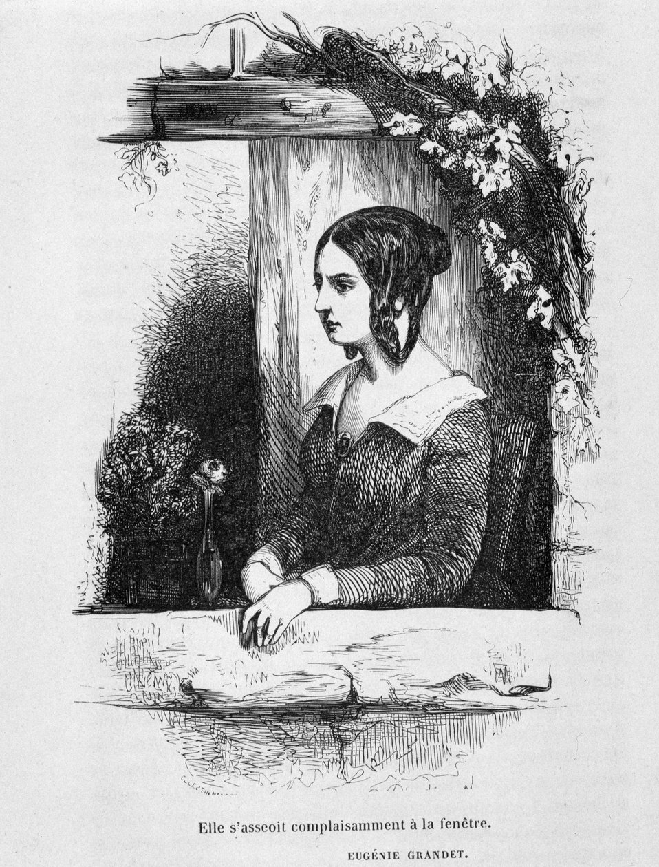 Eugénie Grandet penceresinde - Balzac