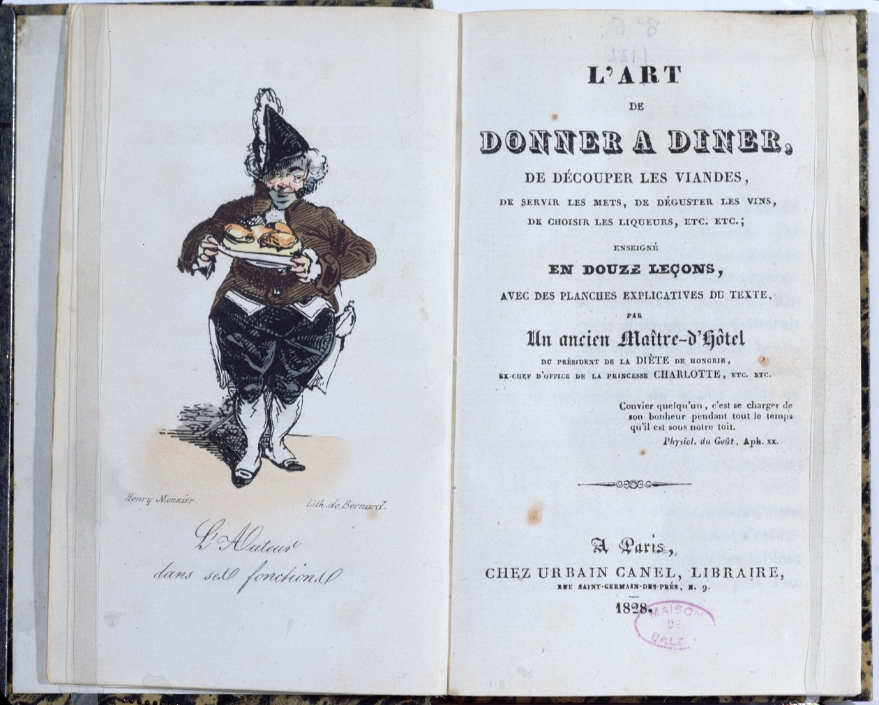 Honore de Balzac (1799-1850) tarafından yayınlanan 