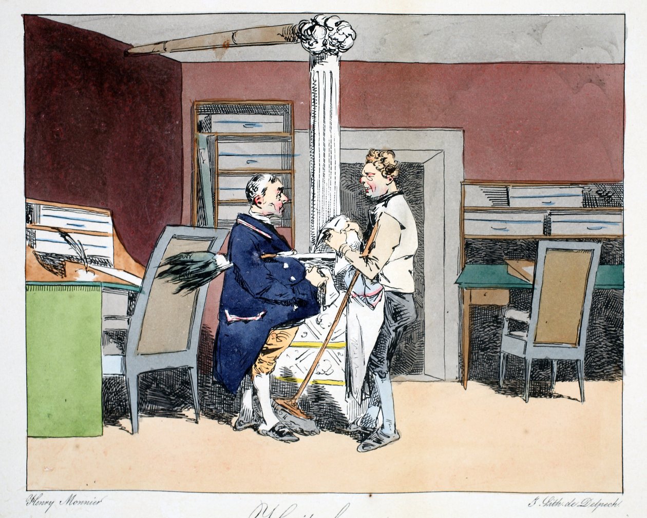 Sekiz saat, Henri Monnier