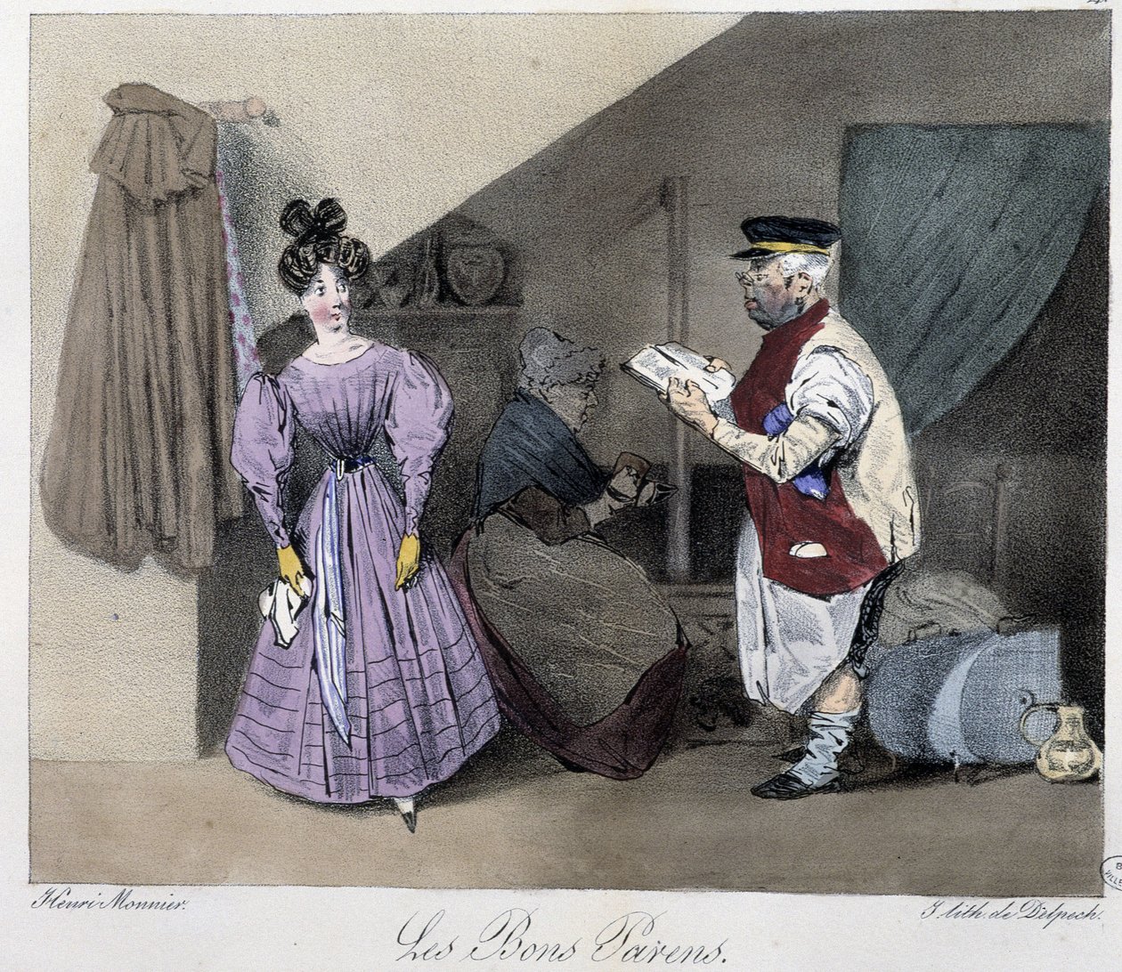 İyi ebeveynler - Henri Monnier
