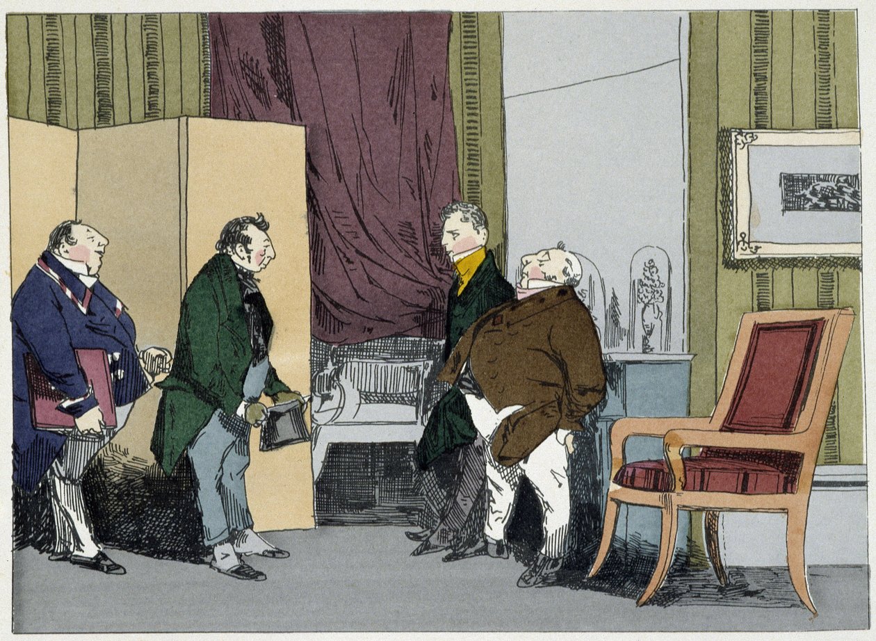 Artış talebi - Henri Monnier tarafından “” İdari adetlerde” by Henri Bonaventure Monnier
