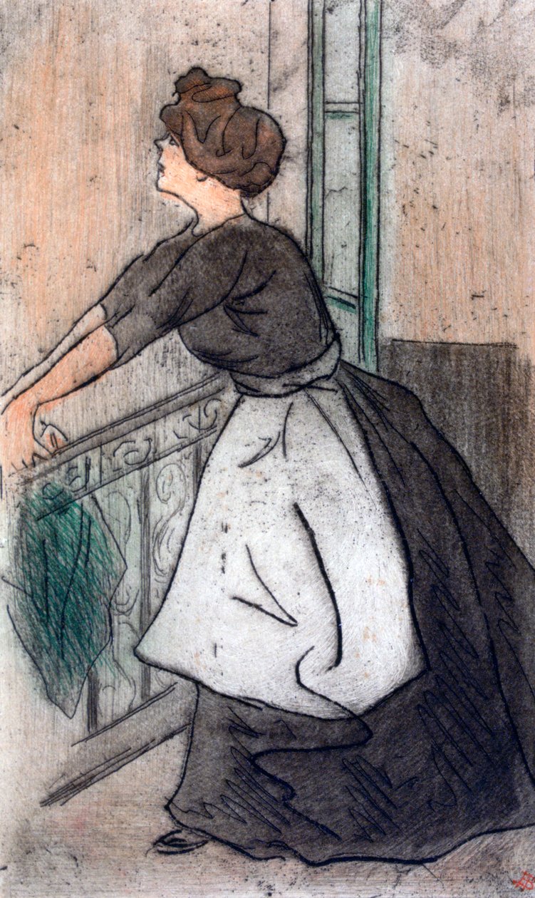 Hizmetçi, c1871-1919 by Henri Boutet