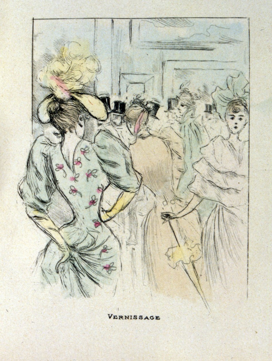 Kadın yüksek moda by Henri Boutet